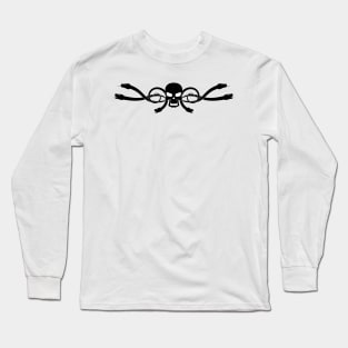 Skull and snake Long Sleeve T-Shirt